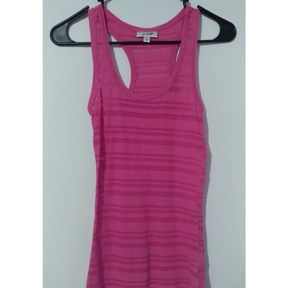 NWOT - Tank Top Wife Beater With Stripe Design!